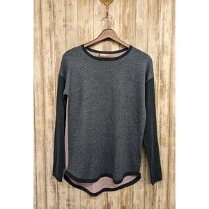 Smartwool Shadow Pine Color Block Sweater  Mist Twilight Blue Small NWT $95